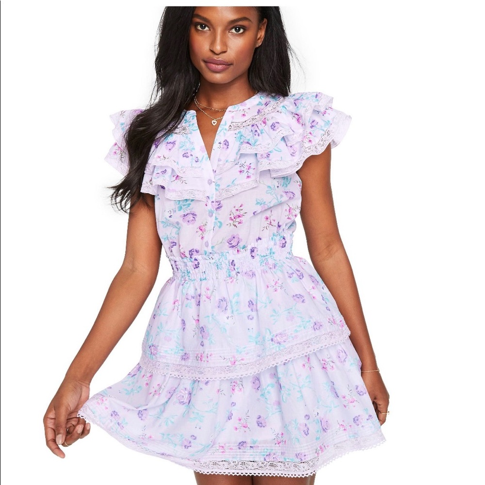 Lou Double Ruffle Dress